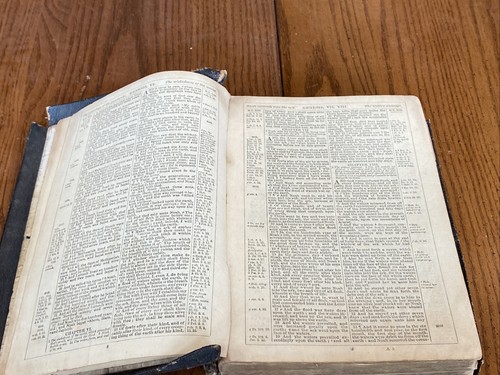 Oxford 1876 George Eyre William Spottiswoode Holy Bible Old And New Testaments - Picture 11 of 24