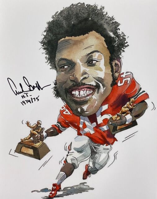 ARCHIE GRIFFIN OHIO STATE BUCKEYES SIGNED 11x14 (11-4) (OSG COA) ARCHIE GRIFFIN OHIO STATE BUCKEYES SIGNED 11x14 (11-4) (OSG COA)