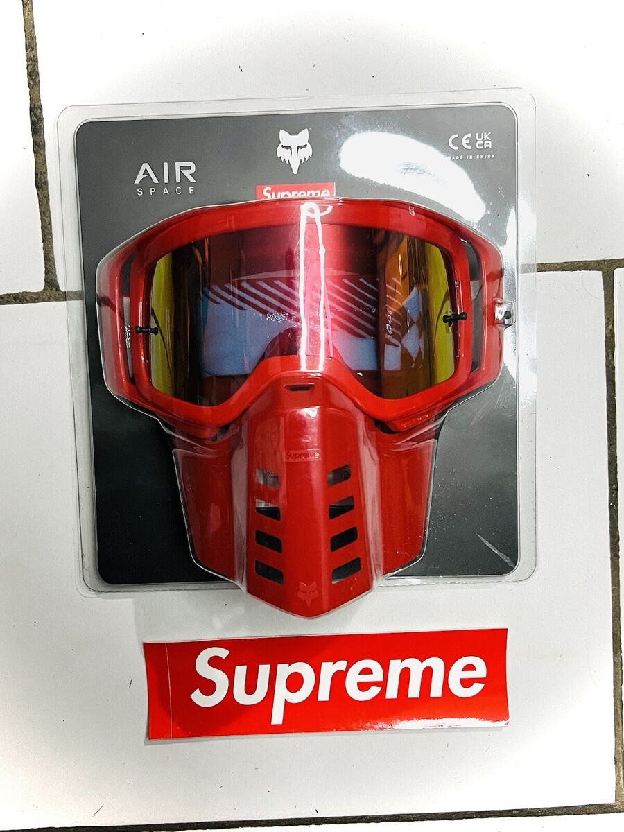 SUPREME x FOX RACING GOGGLES - RED - Brand New / LAST ONE SUPREME x FOX RACING GOGGLES - RED - Brand New / LAST ONE