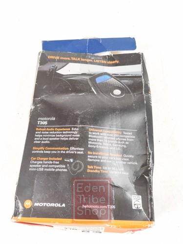 Motorola Bluetooth Hands Free Car Speaker T305 Portable - 第 2/3 張圖片