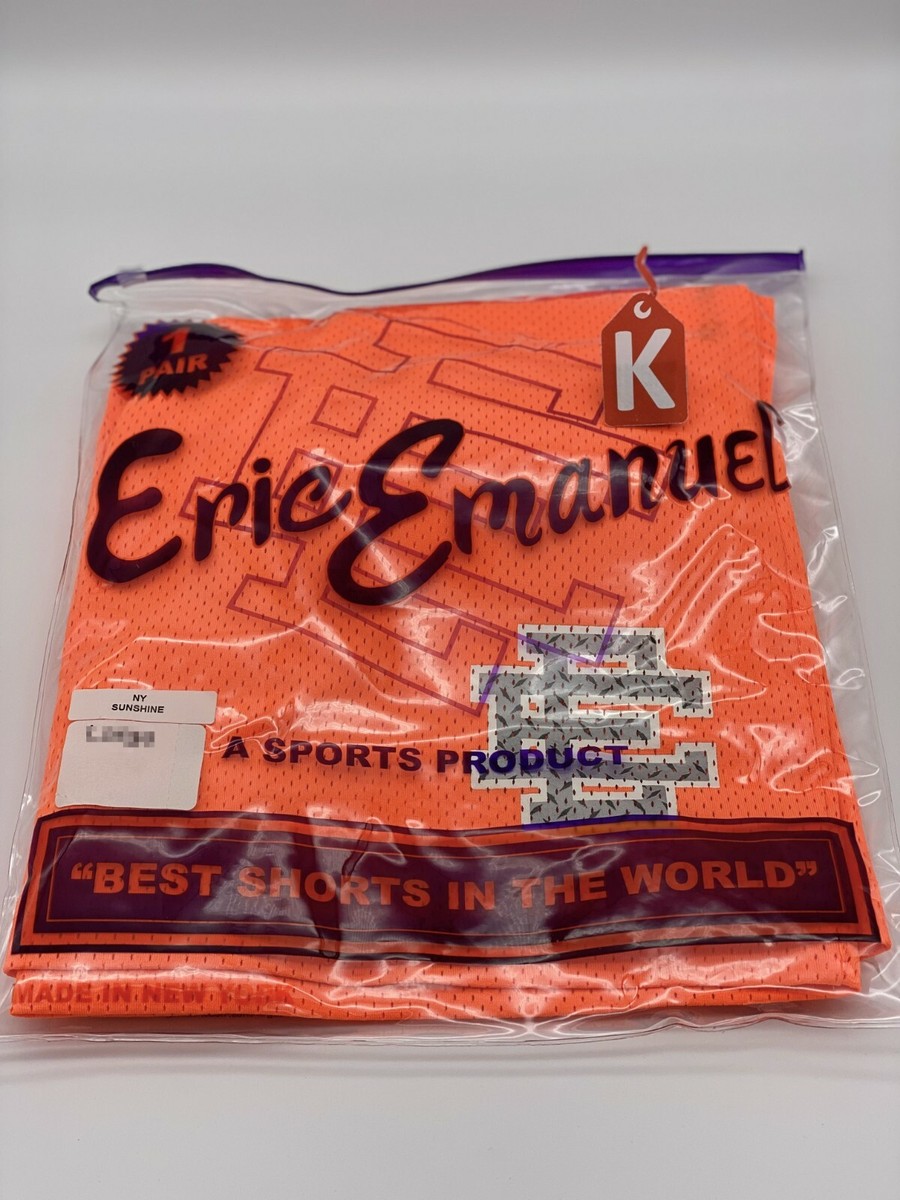 Eric Emanuel Basic Shorts EE New York Sunshine Orange Size