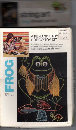 CHOICE: Needlecraft & Fabric Craft Kits Pig Hoop String Art Frog Felt Ornaments - Picture 2 of 19