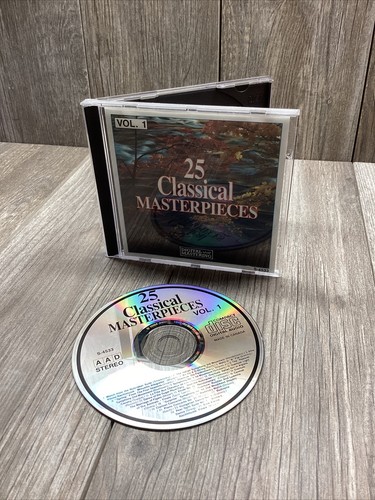 25 Classical Masterpieces, Volume 1- Audio CD - Picture 1 of 12