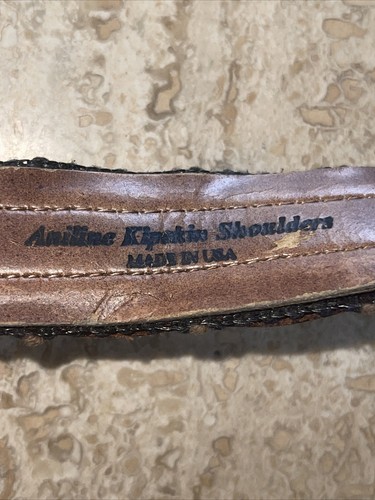 USA TORINO ANILIN KIPSHAUT SCHULTERN BRAUN LEDERGÜRTEL 4707 HERREN GRÖSSE 44 - Bild 9 von 9
