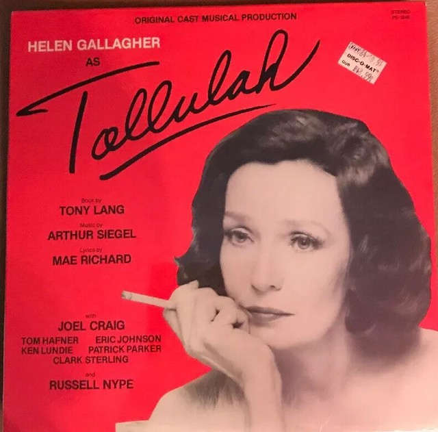 Helen Gallagher As Tullulah Cast Musical Ps 1348 Sealed 1984 eBay Helen Gallagher As Tullulah Cast Musical Ps 1348 Sealed 1984 eBay
