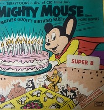 Lot Vintage 8mm cartoons Mighty mouse Winnie the pooh, Mickey mouse, etc Disney