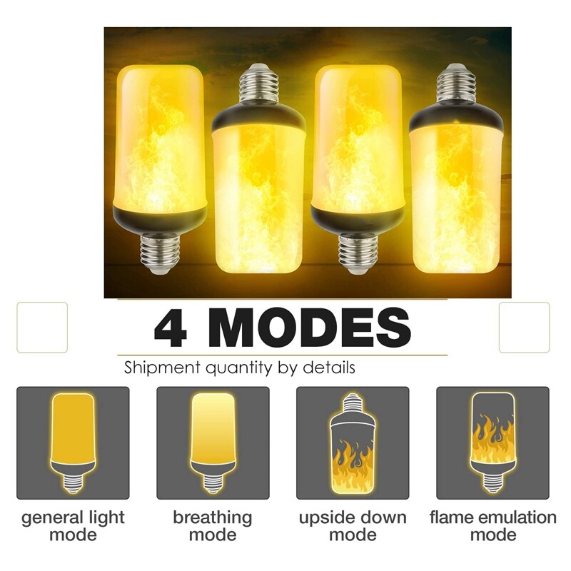 Realistic flame bulb deals