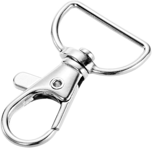 Swivel Clasp Swivel Snap Hooks Trigger Clips 1 Inch D Rings Metal Lobster Cla... - Picture 2 of 7