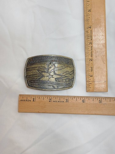 2007 THE AMERICAN VETERANS DISABLED FOR LIFE MEMORIAL Gürtelschnalle - Bild 8 von 13