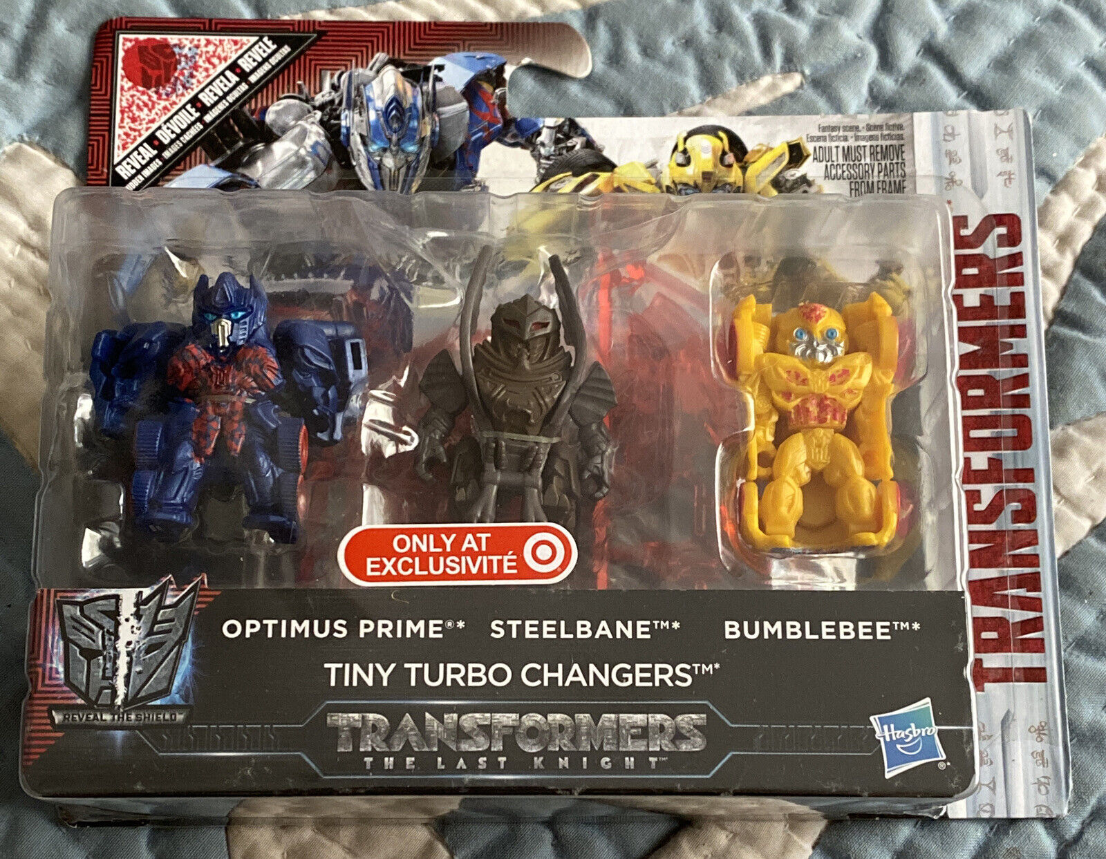 NEW Transformers The Last Knight Tiny Turbo Changers Target exclusive