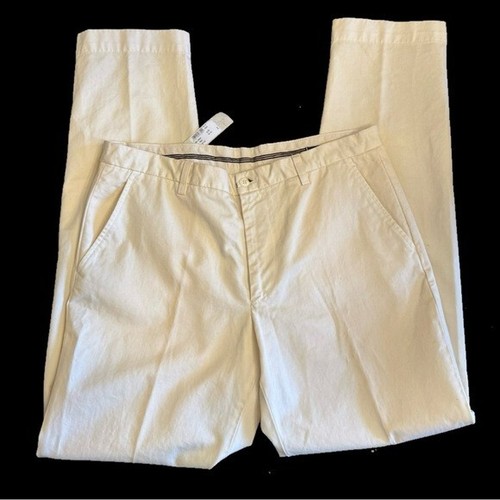 Mason's Chino Freizeithose Gr. 54 38 elfenbeinfarben Baumwolle Breax Modell Neu mit Etikett - Bild 2 von 14