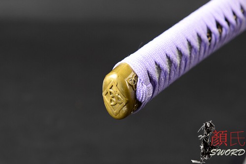 Elegante Espada Samurai Japonesa Samurai Katana Acero Manganeso Hoja Aguda - Imagen 4 de 12