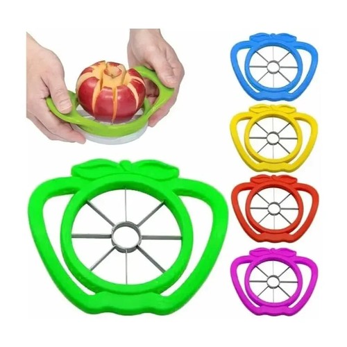 Apfelschneider Entkerner Edelstahl 8 Keile Scheibe Obstschneider Teiler Keiler - Bild 1 von 2