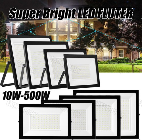 LED Fluter mit Bewegungsmelder Stecker 10-500W Außen Strahler Scheinwerfer IP66 - Bild 2 von 26
