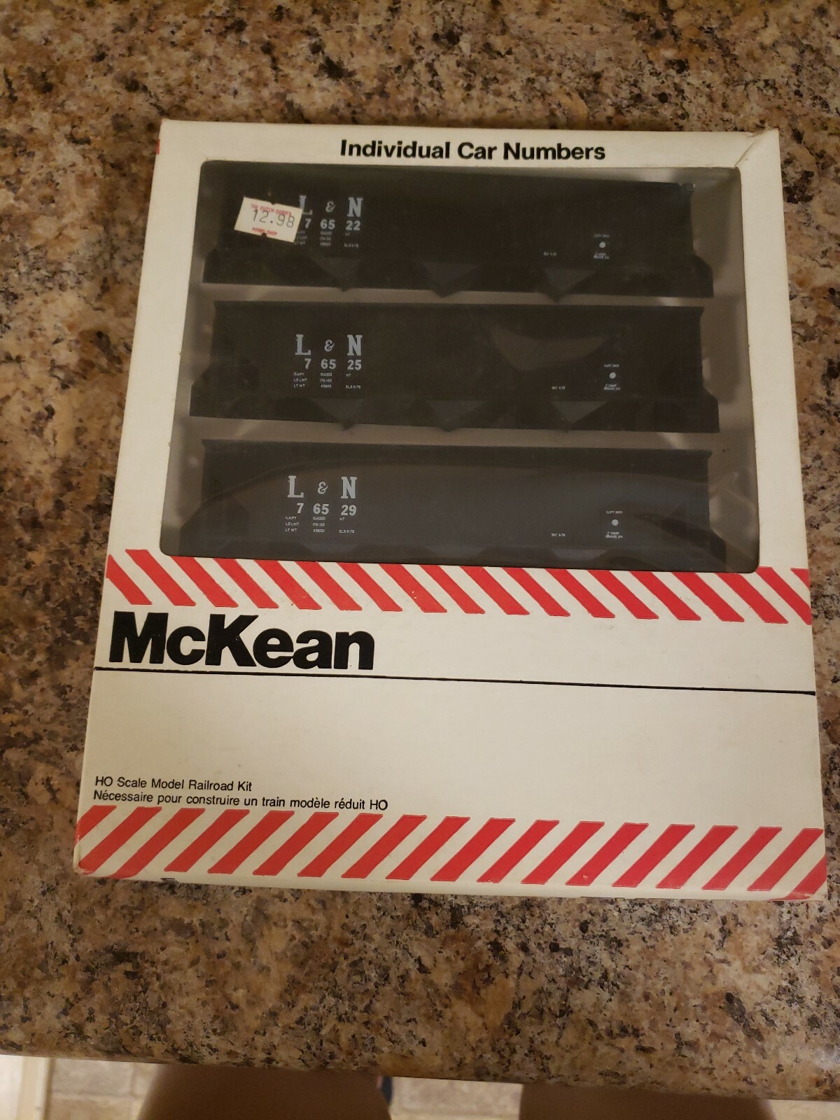 Vintage McKean HO Scale modellolo Railstrada Kit Three Pack 157 100 ton Hoppers Vintage McKean HO Scale modellolo Railstrada Kit Three Pack 157 100 ton Hoppers