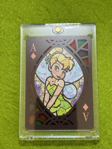 Tinkerbell DISNEY STAINED GLASS REFRACTOR 2023 Disney 100 Tenyo JAPAN PETER PAN - Picture 5 of 24