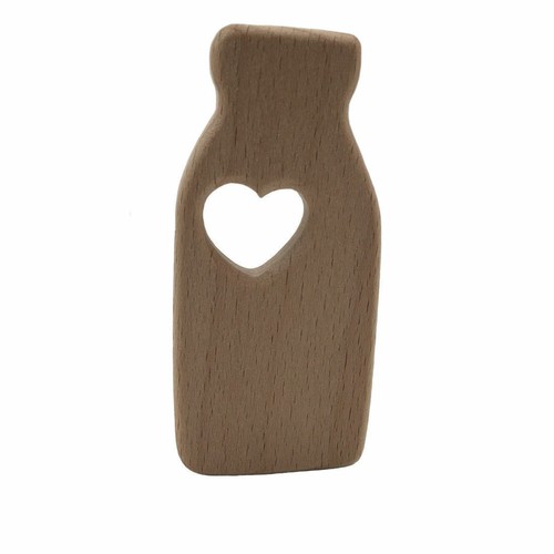 Unicorn Animal Teething Natural Beech Wood Beads Baby DIY Chew Toy Jewelry Make - Picture 21 of 28