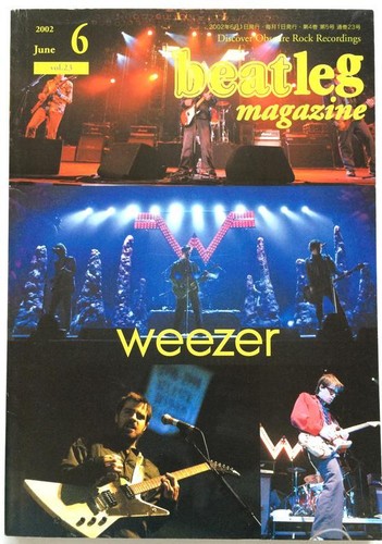 Revista de música japonesa Beatleg 6/2002 Weezer Paul McCartney Jeff Beck Neil Young - Imagen 1 de 10