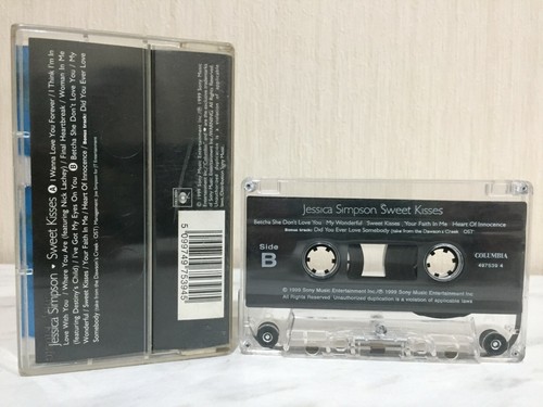 Jessica Simpson Sweet Kisses Cassette Tape (Columbia/Sony Music 1999) - Picture 2 of 3