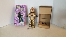 Robby The Robot Twilight Zone 8.5" Tin Wind-Up Gold Ed New In Box Shelf Up1