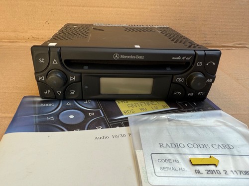 Radio Autoradio 10CD MF2910 A1708200386 Mercedes W168 W202 W208 W210 R170 - Bild 2 von 8