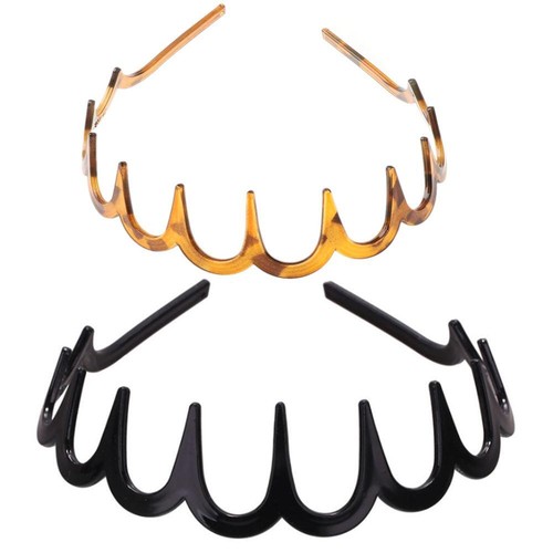 KUNSTSTOFF STIRNBÄNDER ALICEBANDS Griff Zähne stachelig Haarschmuck Mädchen Damen Schildkröte - Bild 11 von 20