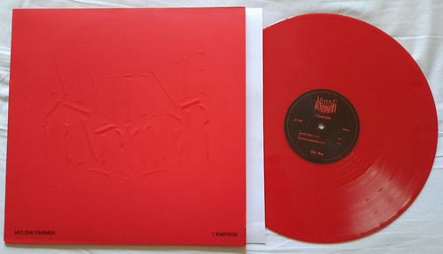 MYLENE FARMER - Maxi Vinyl rot "L'emprise" (4 Mixe)
