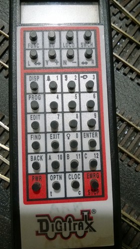 Digitrax DT400R Simplex Radio Equipped Super Throttle. - Picture 4 of 5