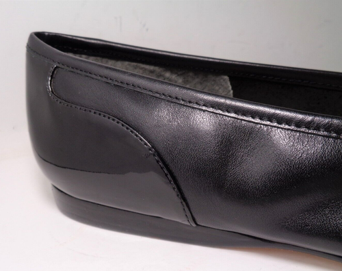 Enzo Angiolini Patent and Leather Loafers Black Flats Shoes Womens US 9N New - Picture 8 of 12