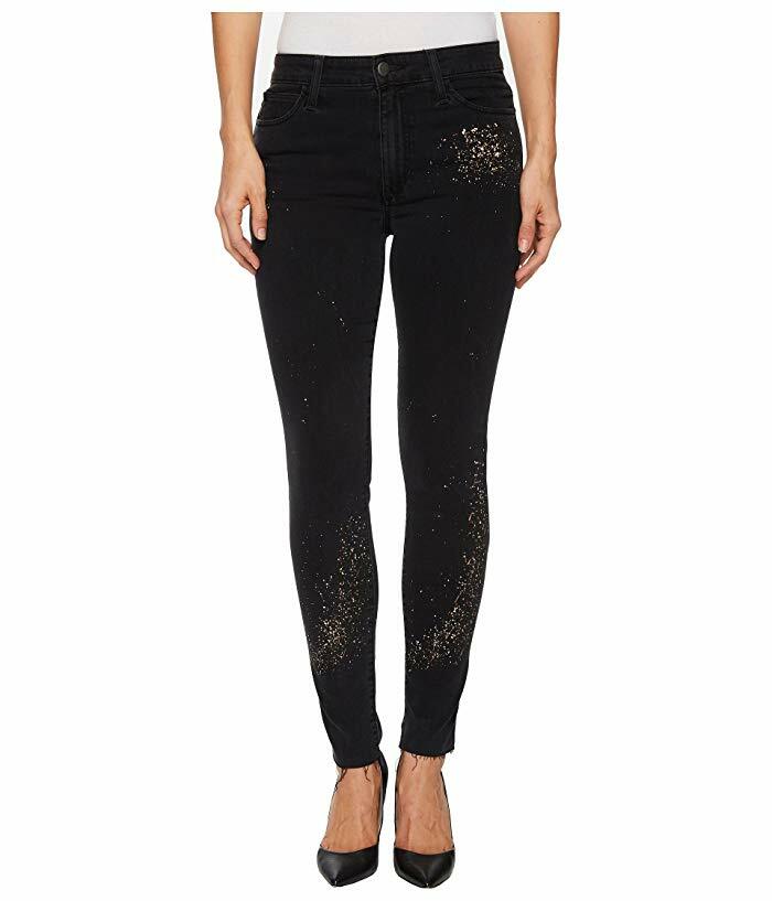 nyA Joe s Jeans The Charlie High Rise Skinny Ankle Ulla Metallic Splatter Sz 33 nyA Joe s Jeans The Charlie High Rise Skinny Ankle Ulla Metallic Splatter Sz 33