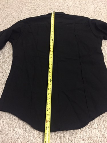 NEW Flying Cross All Weather De Luxe Tropical Shirt Black Size 16.5 - 47W6610 - Picture 8 of 10