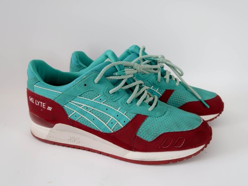 Asics Gel-Lyte III 3 Spectra Green Burgundy US Herren Größe: 11 - Bild 5 von 15