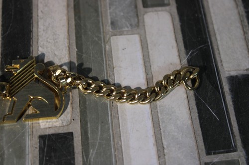 Bracciale Leone Leone Vintage Placcato Oro - Foto 5 di 6