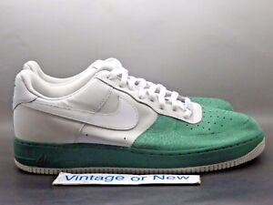 grey and green nike air force 1