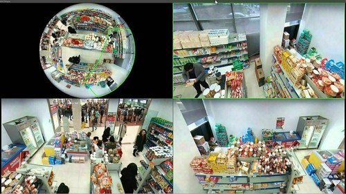 Dahua 12MP Bulit-in Mic Panoramic Fisheye IP Camera IPC-EBW81242-AS-S2 Heatmap - Bild 5 von 12