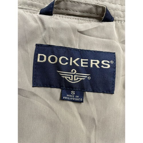 Dockers Men's Beige Blazer Full Sleeve Machine Wash Cold Tumble Dry Low Size S - Picture 4 of 18