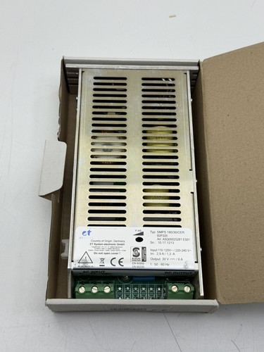 ET ELECTRONICS/ SIEMENS SMPS 180/30/CER B2F020 POWER SUPPLY A5Q00025281 - Picture 4 of 7