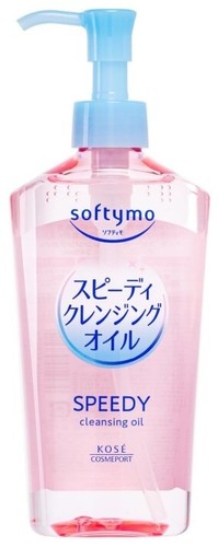 KOSE SOFTYMO SPEEDY CLEANSING OIL MAKE & PLUG REMOVAL 240 ml X 5 JAPAN GENUINE - Picture 3 of 5
