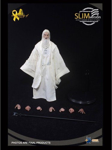 Asmus Toys SARUMAN The Lord of the Rings 12in Action Figure Doll Model Slim Ver. - Picture 3 of 8