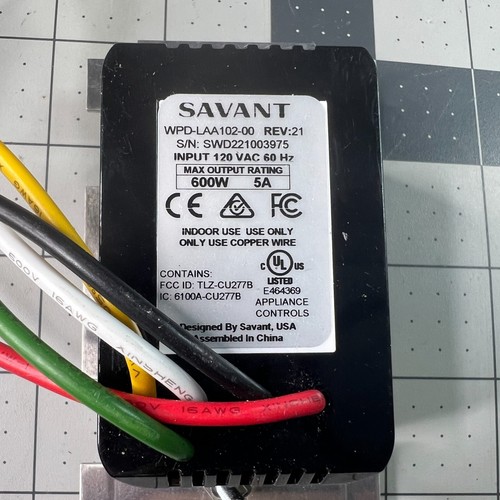 Originale Savant - Echo dimmer adattivo wireless (mandorla leggera) WPD-LAA102-00-MQ - Foto 7 di 8