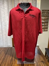 Penske Automotive Port Authority Red Polo Shirt Size 3XL XXXL