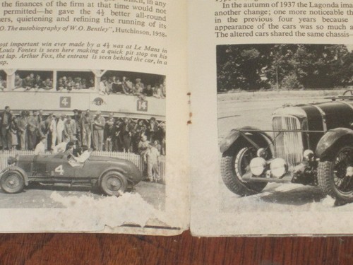 4 1/2 Litre LAGONDA illustrated 1966 booklet Profile 29 FREE POST AUSTRALIA - Picture 5 of 5