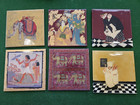 6x Tiles Kimgres Ceramic Decorative Tile Painting (#G)