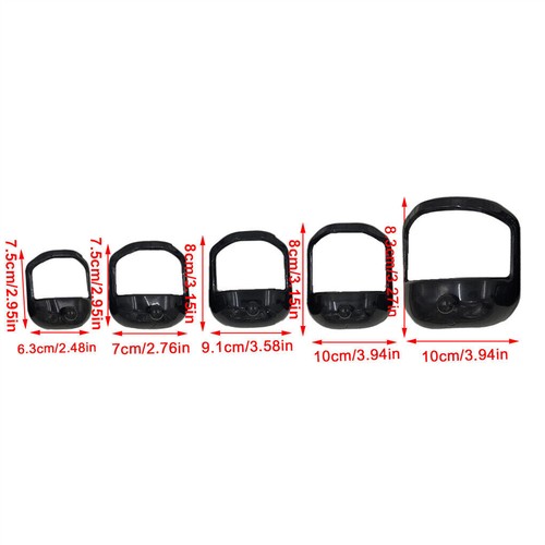 5 Größen Set Bartform- & Stylingwerkzeug, Bartführerformer Spitzbart Trimmer - Bild 10 von 14