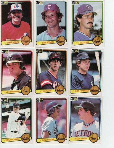 1983 DONRUSS Baseball Cards Complete Your Set U-Pick NM/MINT 251-500 - Picture 64 of 239