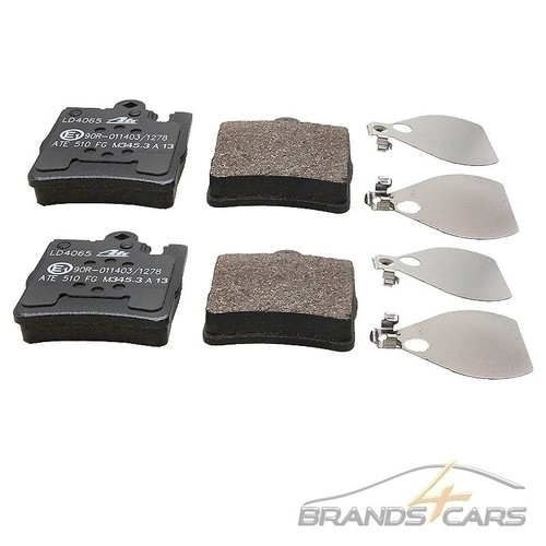 ATE SATZ BREMSBELÄGE BREMSKLÖTZE ZUBEHÖR HINTEN MERCEDES C-KLASSE W203 S203