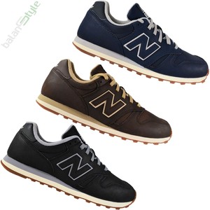 new balance leder beige