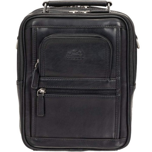 Borsa unisex grande Mancini Buffalo con organizer posteriore con cerniera - Foto 12 di 13