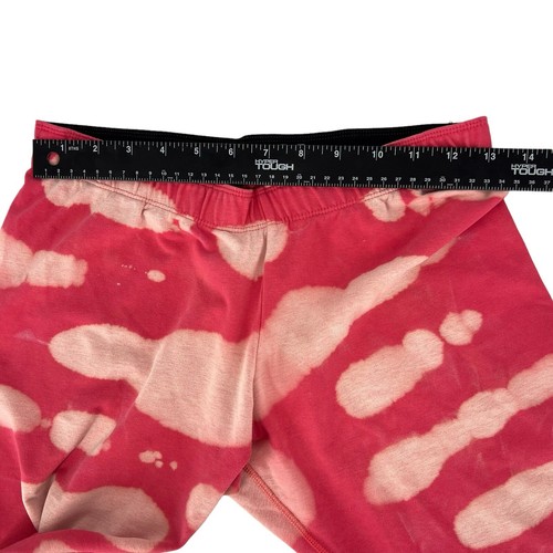 Nike Girl's Size L Pink Tie Dye Leggings - Picture 7 of 9