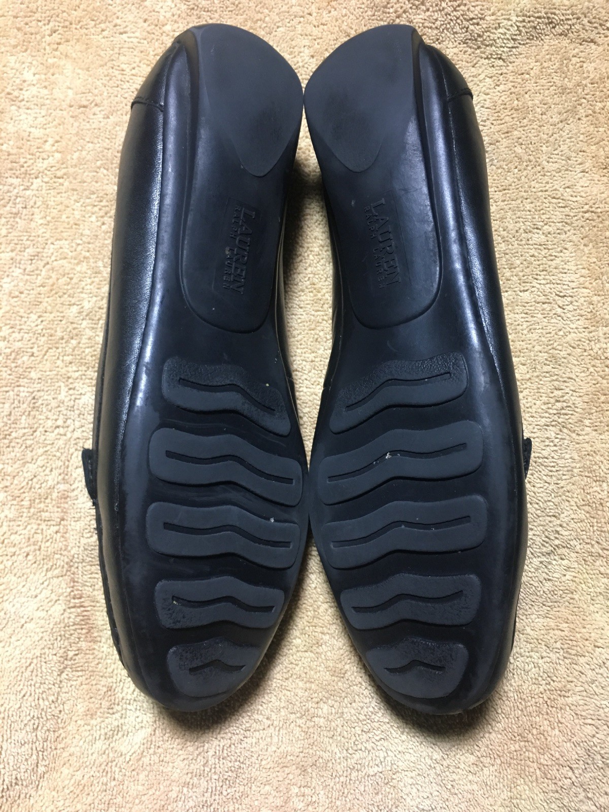 Lauren Ralph Lauren antideslizante en mocasines con borlas de cuero Mujer Negro para Mujer cuero 9.5B 713ed9 Lauren Ralph Lauren antideslizante en mocasines con borlas de cuero Mujer Negro para Mujer cuero 9.5B 713ed9